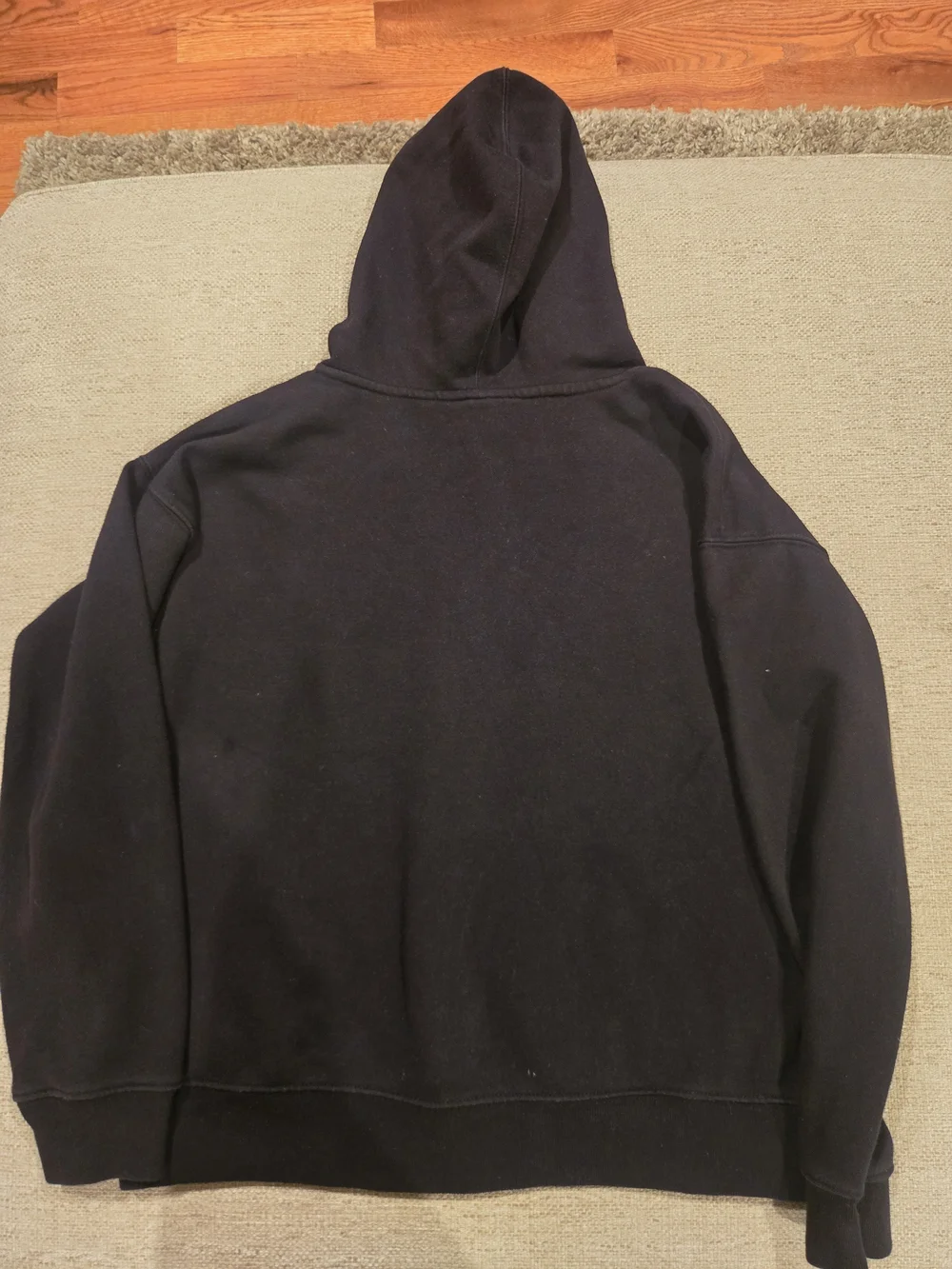 GAP Kids Black Hoodie with Maroon Logo